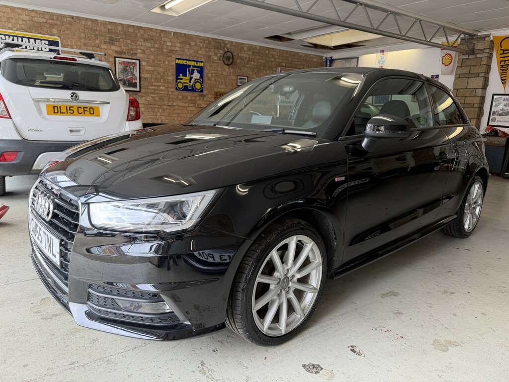 Audi A1 1.6 Tdi S Line GU65TNL Black #3
