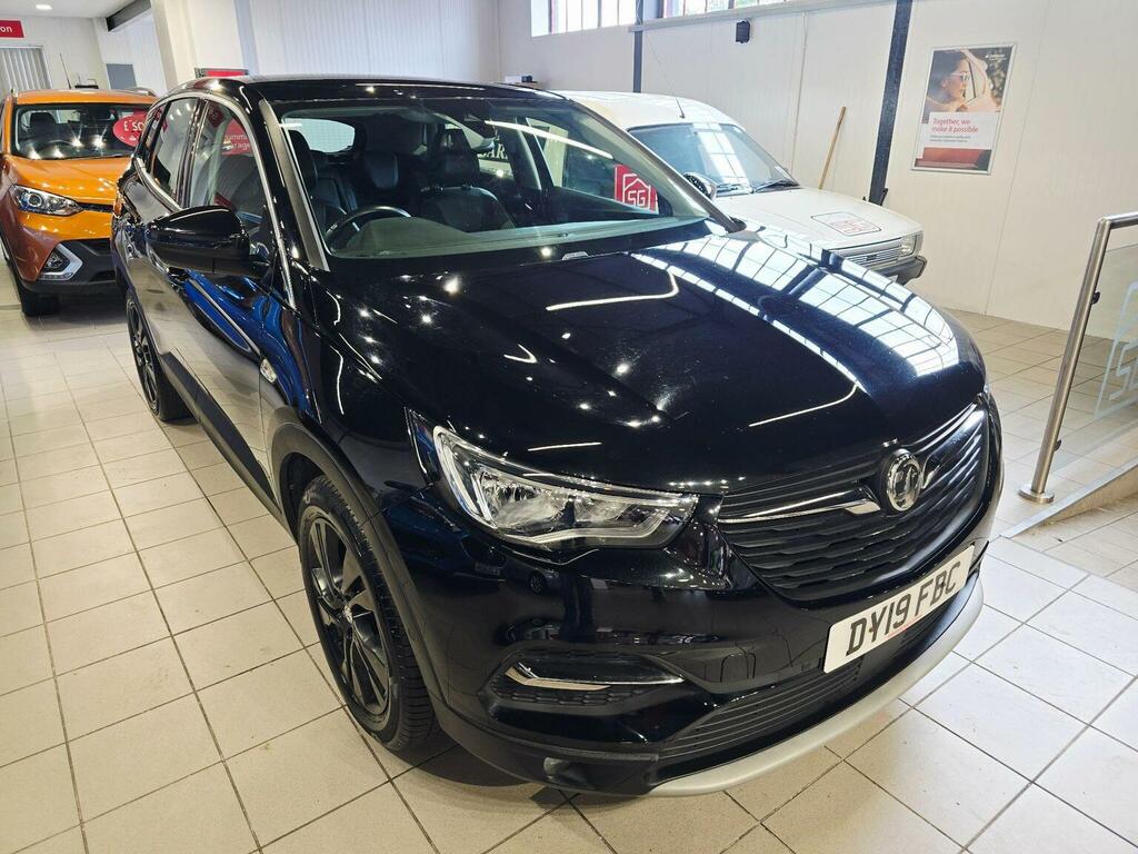 Vauxhall Grandland X 1.2 Turbo Sport Nav Euro 6 Ss Black