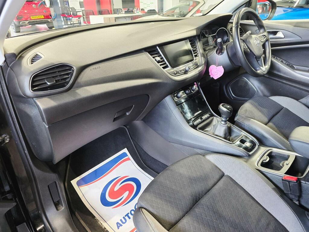 Vauxhall Grandland X 1.2 Turbo Sport Nav Euro 6 Ss Black #3