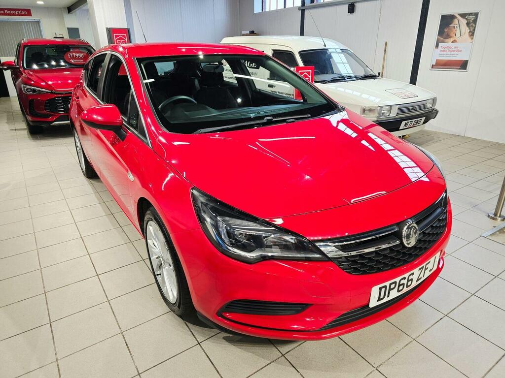 Vauxhall Astra 1.4I Turbo Design Hatchback Euro Red