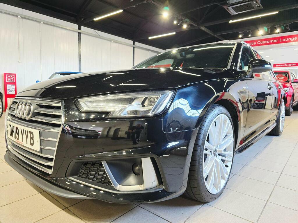 Audi A4 Avant 2.0 Tdi 40 S Line S Tronic Quattro Euro 6 Ss Black #2