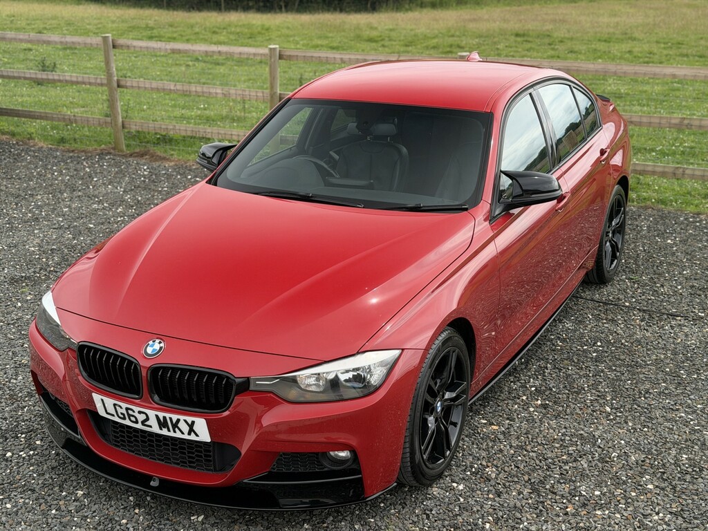 BMW 3 Series 2.0 320D M Sport Saloon 2012 LG62MKX Red #5