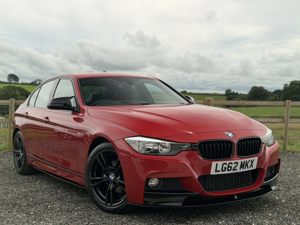 BMW 3 Series 2.0 320D M Sport Saloon 2012 LG62MKX Red #6