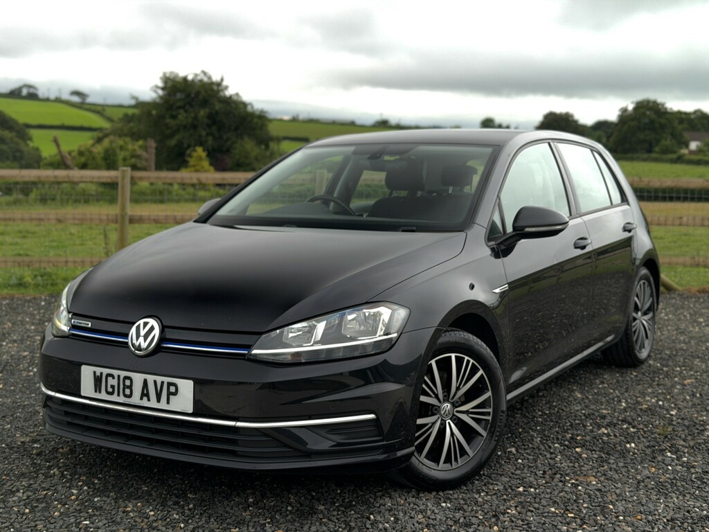 Volkswagen Golf 1.5 Tsi Evo Se Nav 2018 WG18AVP Black