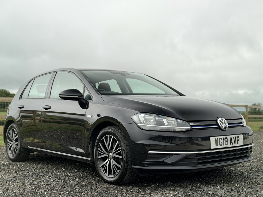 Volkswagen Golf 1.5 Tsi Evo Se Nav 2018 WG18AVP Black #5