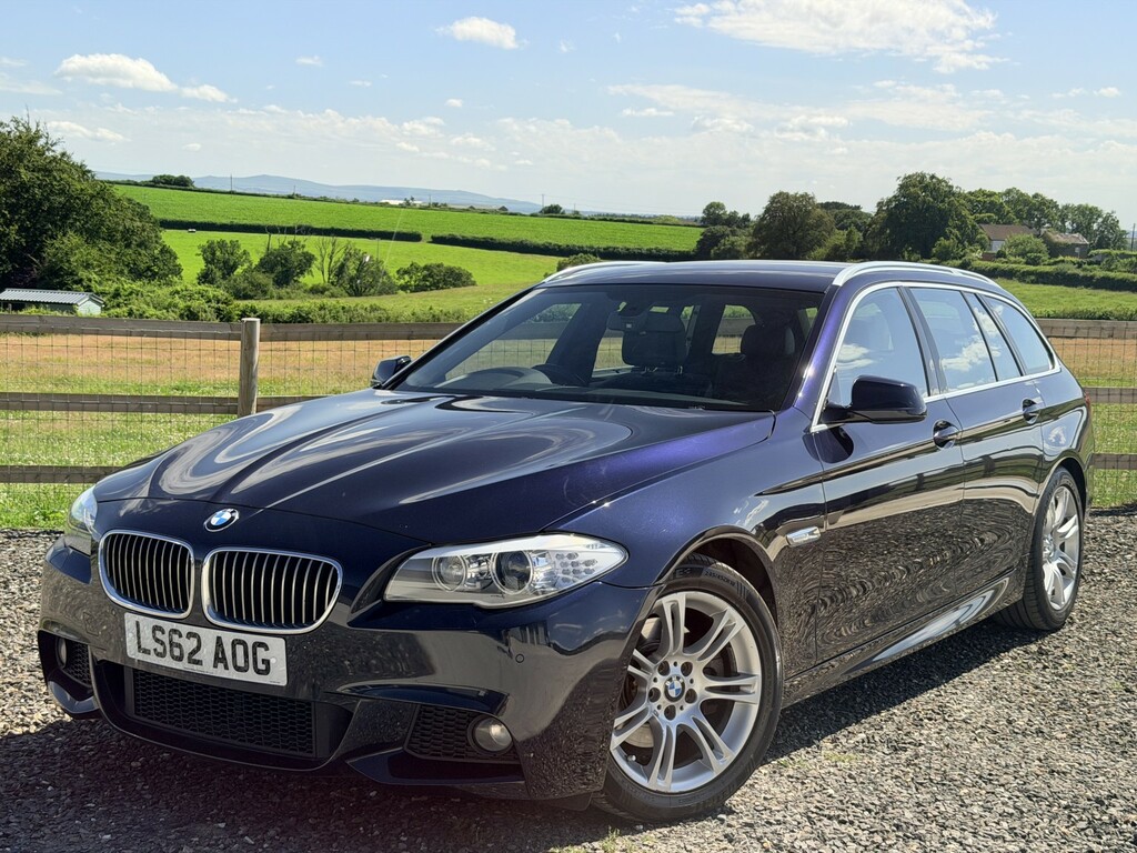 BMW 5 Series 2.0 520D M Sport Touring Blue