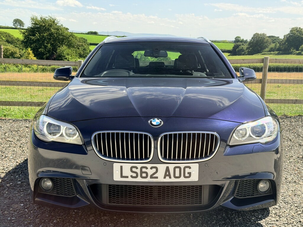 BMW 5 Series 2.0 520D M Sport Touring Blue #4