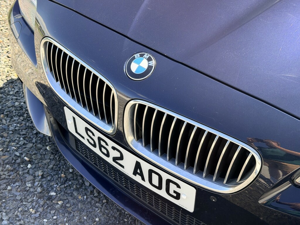 BMW 5 Series 2.0 520D M Sport Touring Blue #2