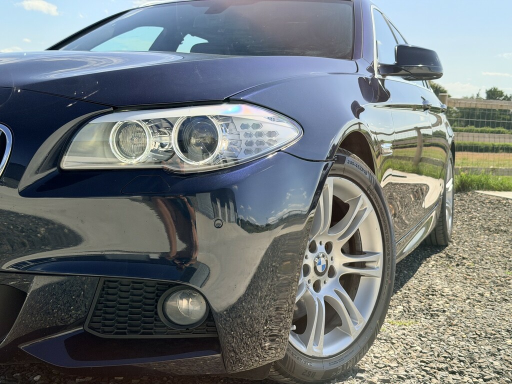 BMW 5 Series 2.0 520D M Sport Touring Blue #5