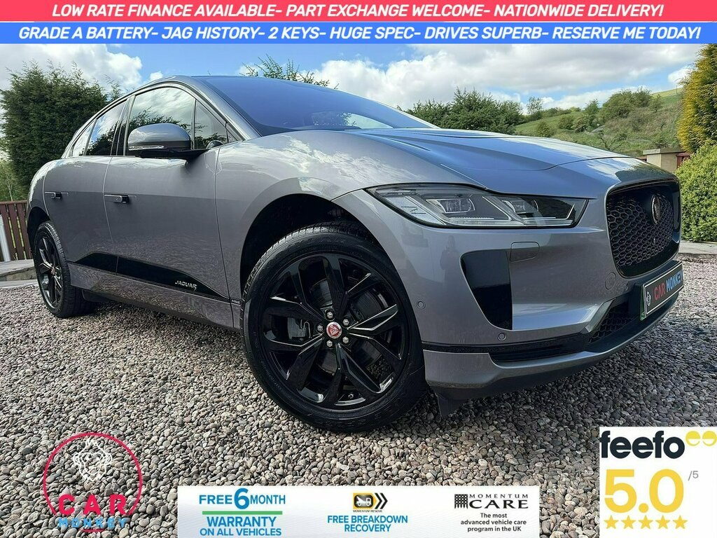 Jaguar I-Pace 400 Hse U715 Ulez KJ21FLD Grey
