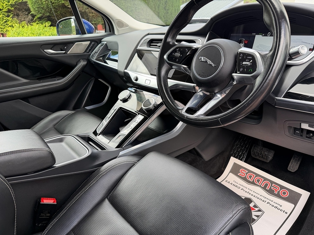 Jaguar I-Pace 400 Hse U717 Ulez OE70HWT Blue #5