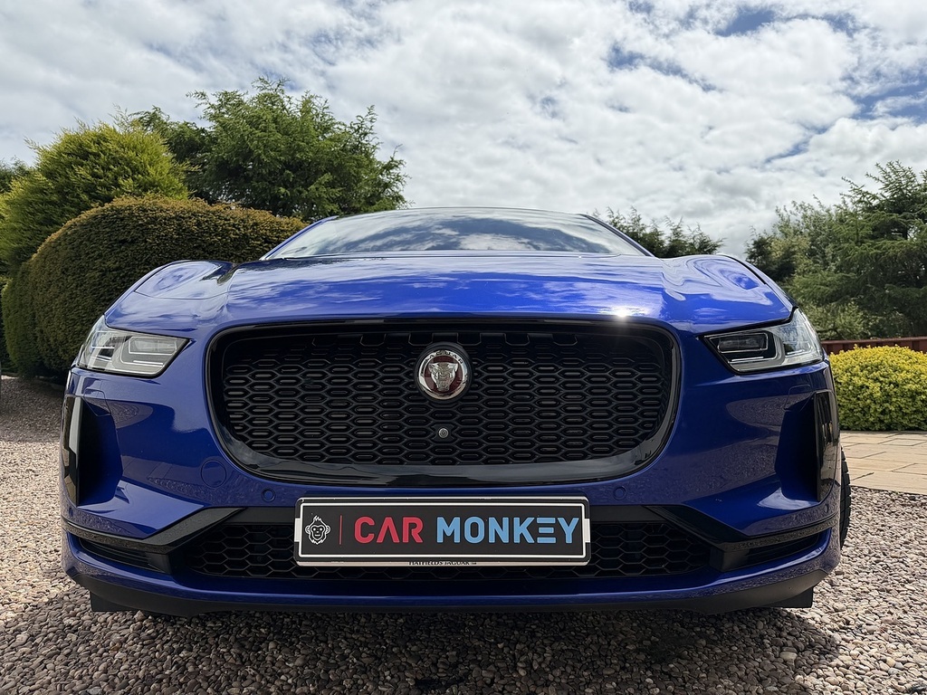 Jaguar I-Pace 400 Hse U717 Ulez OE70HWT Blue #4