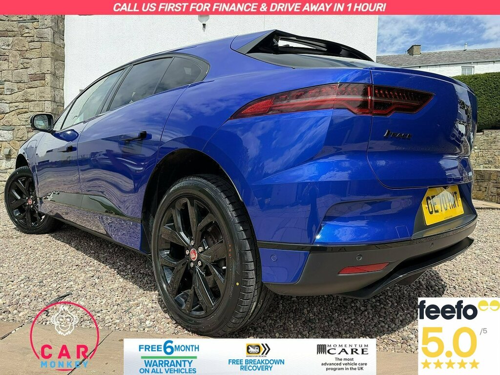 Jaguar I-Pace 400 Hse U717 Ulez OE70HWT Blue #2