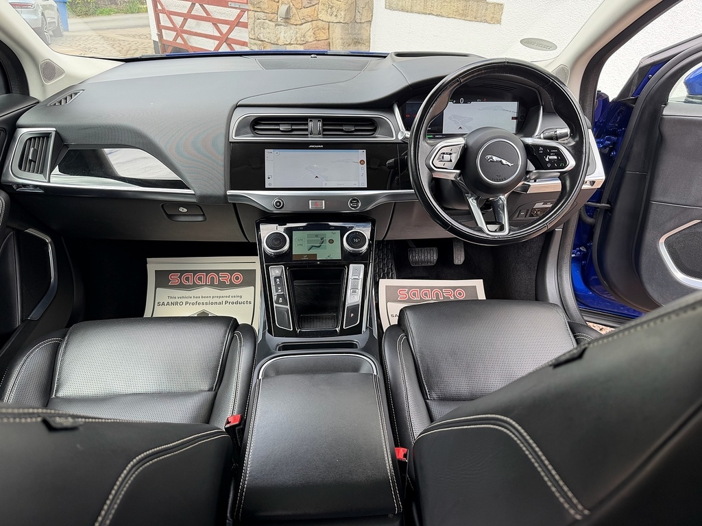 Jaguar I-Pace 400 Hse U717 Ulez OE70HWT Blue #3