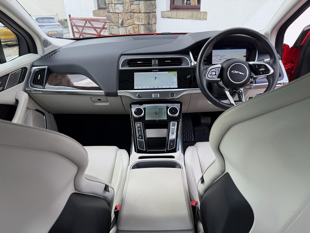 Jaguar I-Pace 400 Hse U720 Ulez BG20HNY Red #4