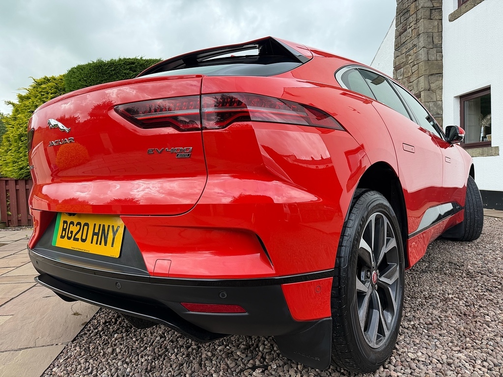 Jaguar I-Pace 400 Hse U720 Ulez BG20HNY Red #3
