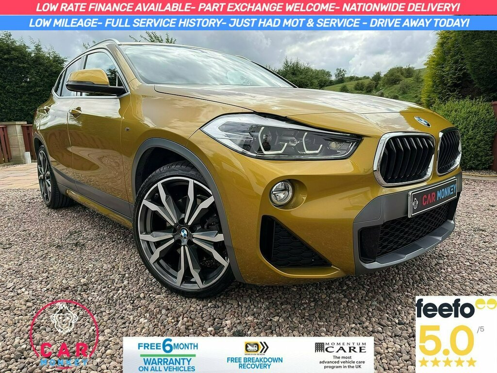 BMW X2 20D M Sport X U721 Ulez Gold