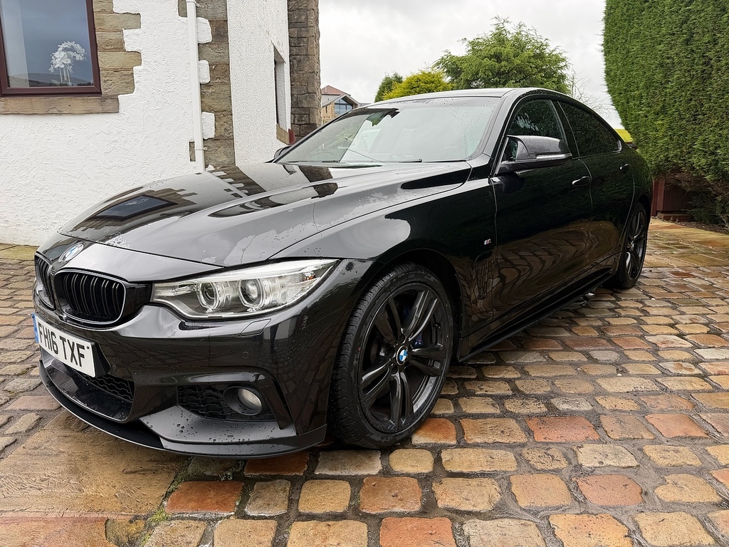 BMW 4 Series Gran Coupe 435D M Sport U722 Ulez Blue #2