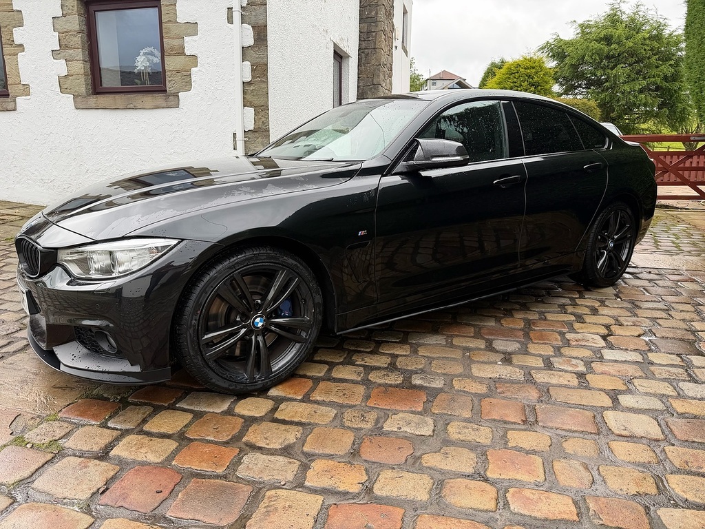 BMW 4 Series Gran Coupe 435D M Sport U722 Ulez Blue #4