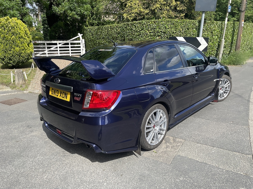 Subaru WRX STI T Type Uk U723 Ulez Blue #2