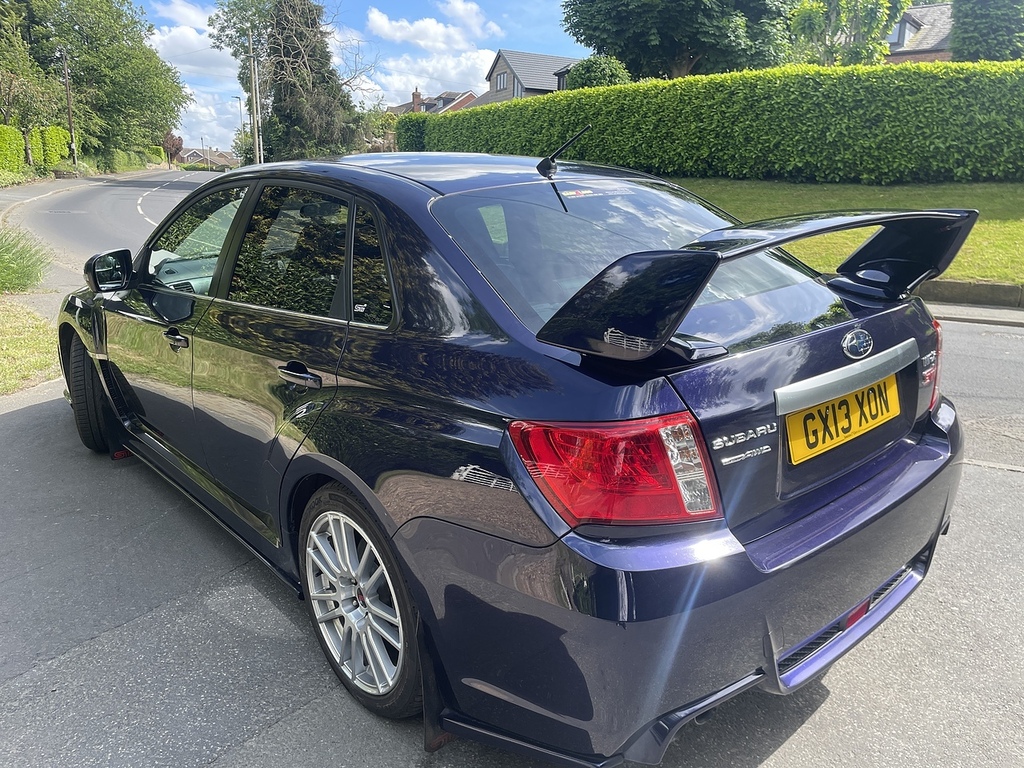 Subaru WRX STI T Type Uk U723 Ulez Blue #4