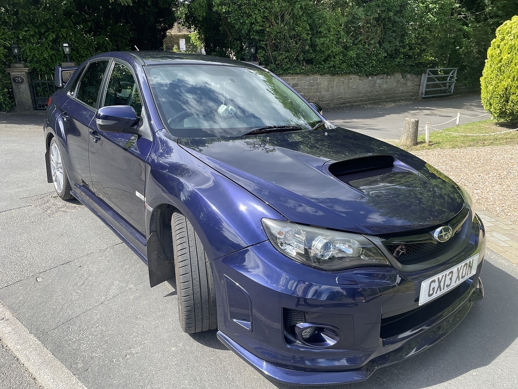 Subaru WRX STI T Type Uk U723 Ulez Blue #3