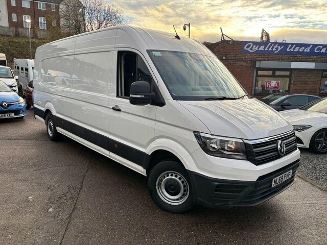 Volkswagen Crafter Tdi Cr35 Trendline Maxi NL69PVP White #2