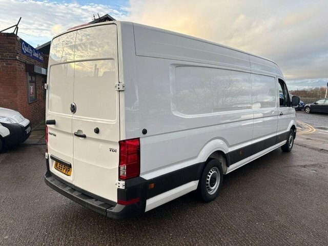 Volkswagen Crafter Tdi Cr35 Trendline Maxi NL69PVP White #4