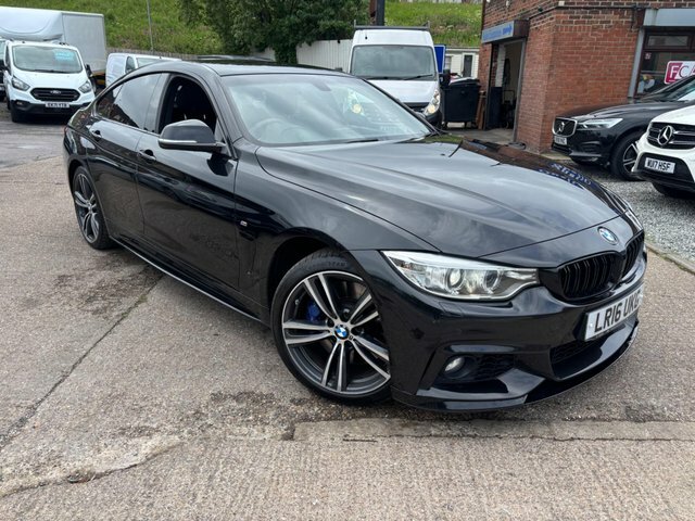 BMW 4 Series Gran Coupe 435D M Sport LR16UKG Black #3