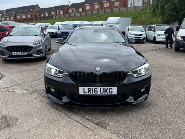 BMW 4 Series Gran Coupe 435D M Sport LR16UKG Black #4