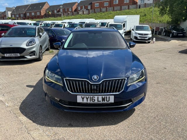 Skoda Superb Tdi Se L Executive Blue #2
