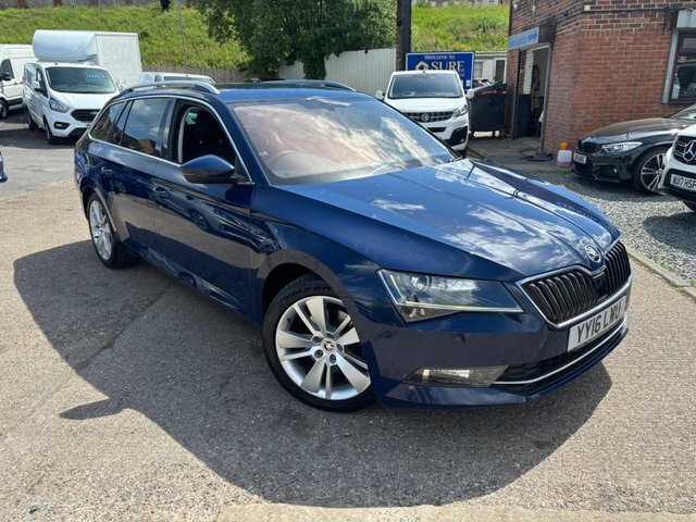 Skoda Superb Tdi Se L Executive Blue #3