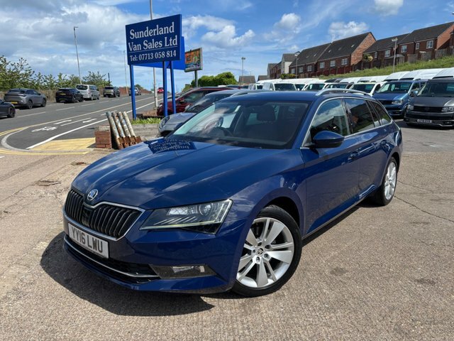 Skoda Superb Tdi Se L Executive Blue