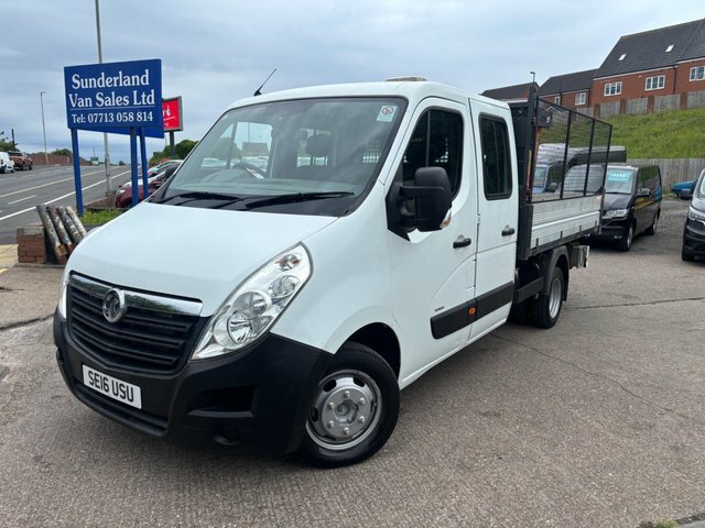 Vauxhall Movano Cdti 3500 Hdt Dropside White