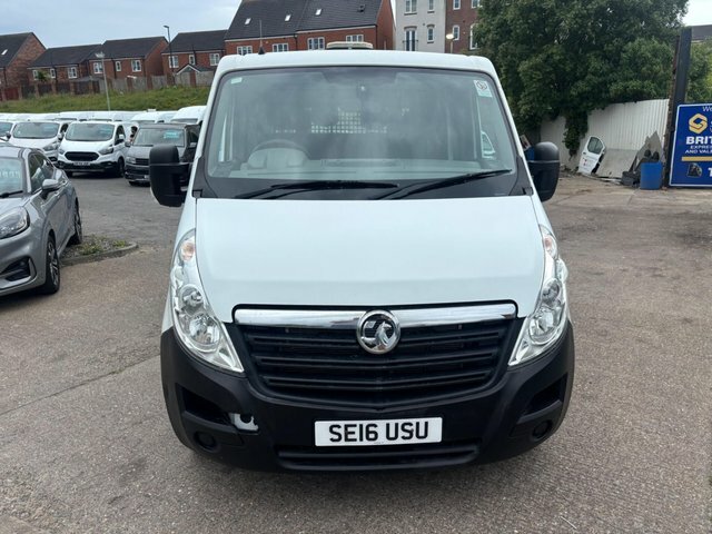 Vauxhall Movano Cdti 3500 Hdt Dropside White #4