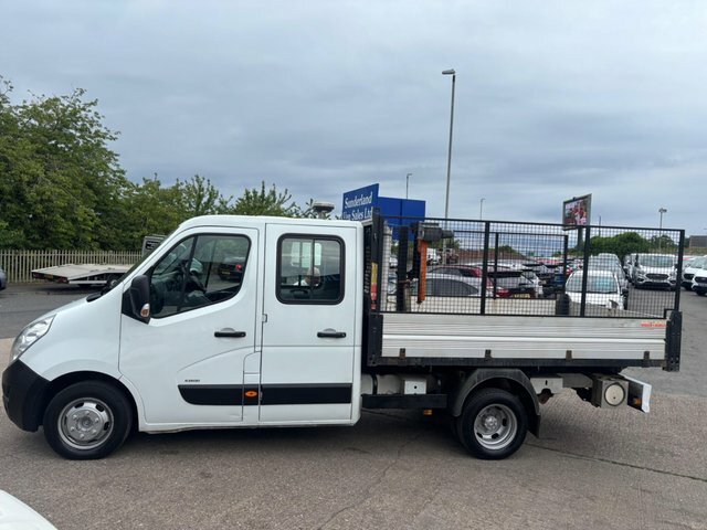 Vauxhall Movano Cdti 3500 Hdt Dropside White #2