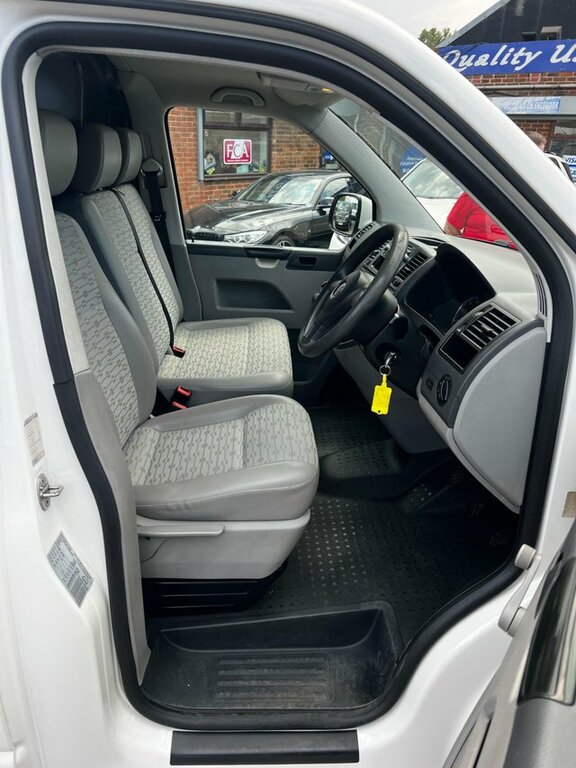Volkswagen Transporter T30 Tdi 100 Lwb Low Roof White #14