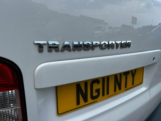 Volkswagen Transporter T30 Tdi 100 Lwb Low Roof White #10