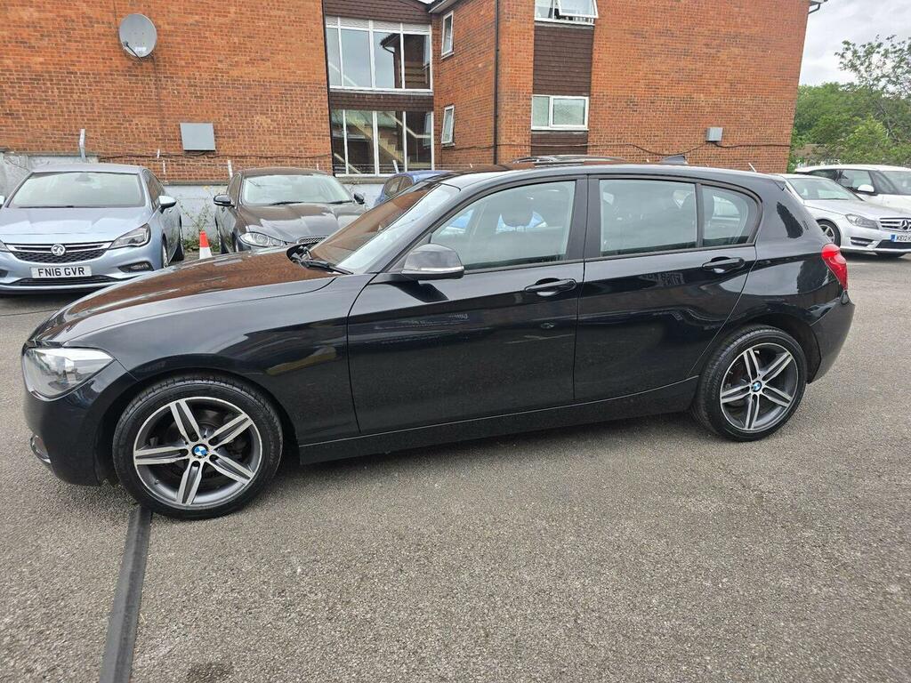 BMW 1 Series 2.0 116D Sport Euro 5 Ss Black #4