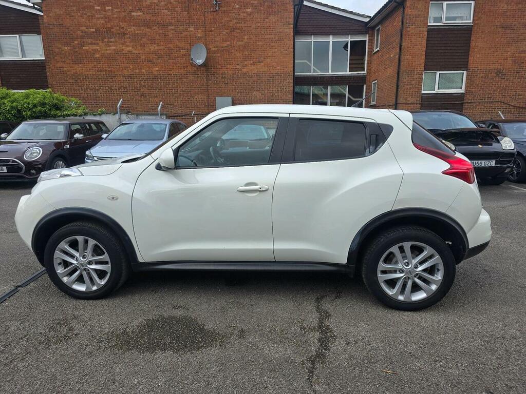 Nissan Juke 1.6 Tekna Euro 5 Ss White #5