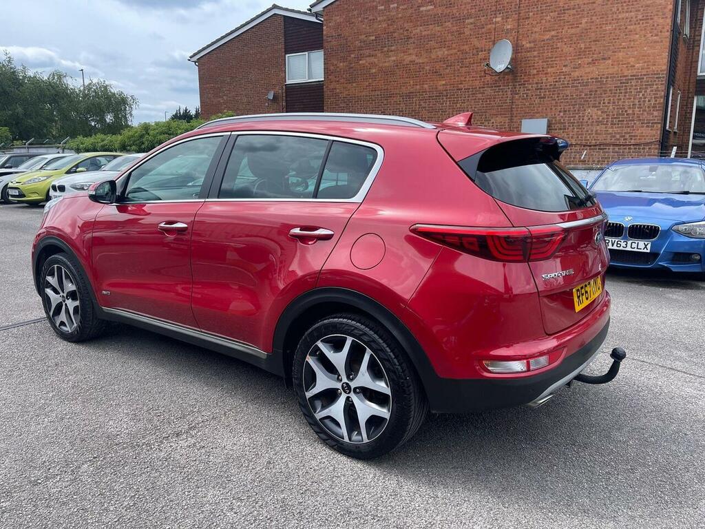 Kia Sportage 2.0 Crdi Gt-line Awd Euro 6 Red #6