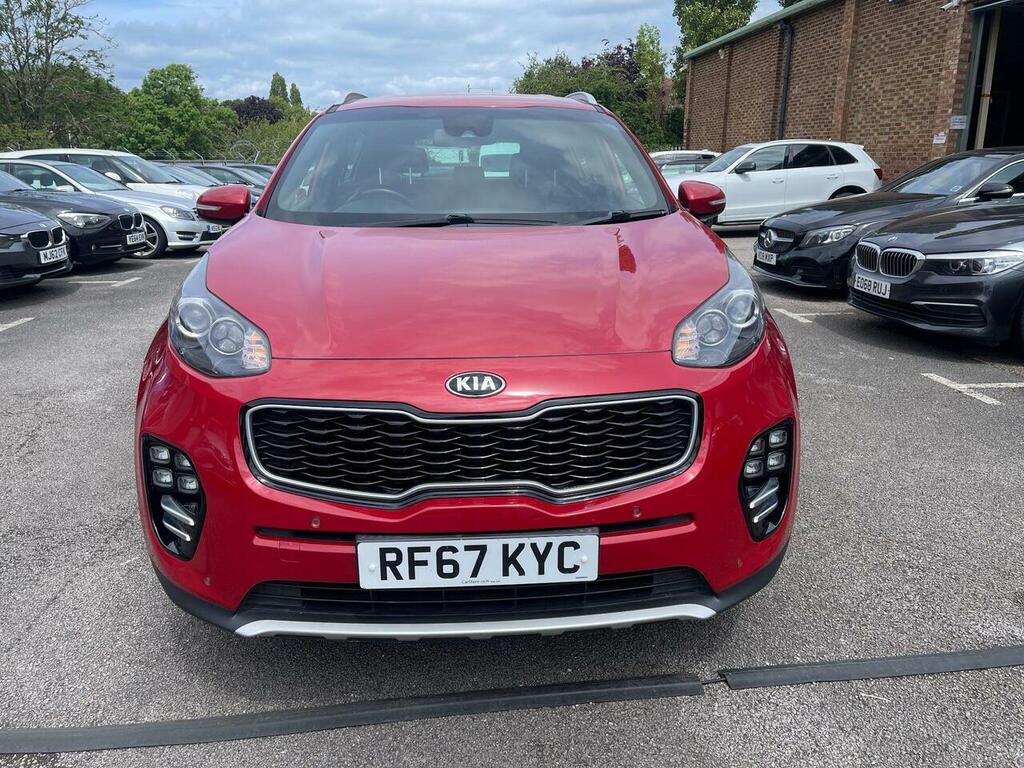 Kia Sportage 2.0 Crdi Gt-line Awd Euro 6 Red #2