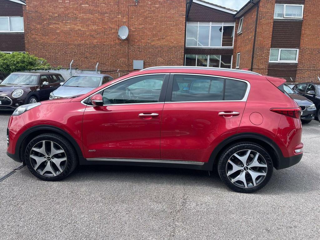 Kia Sportage 2.0 Crdi Gt-line Awd Euro 6 Red #5