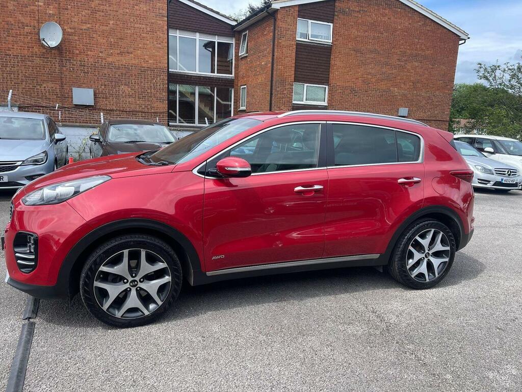 Kia Sportage 2.0 Crdi Gt-line Awd Euro 6 Red #4