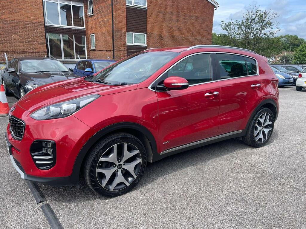 Kia Sportage 2.0 Crdi Gt-line Awd Euro 6 Red #3