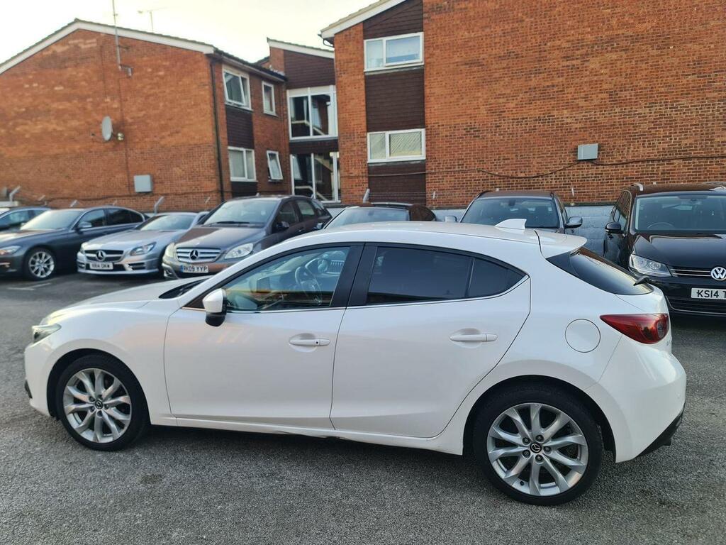 Mazda 3 2.0 Skyactiv-g Sport Nav Euro 5 Ss White #4