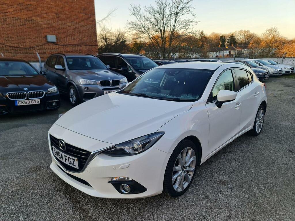 Mazda 3 2.0 Skyactiv-g Sport Nav Euro 5 Ss White