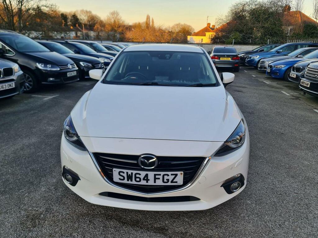 Mazda 3 2.0 Skyactiv-g Sport Nav Euro 5 Ss White #2