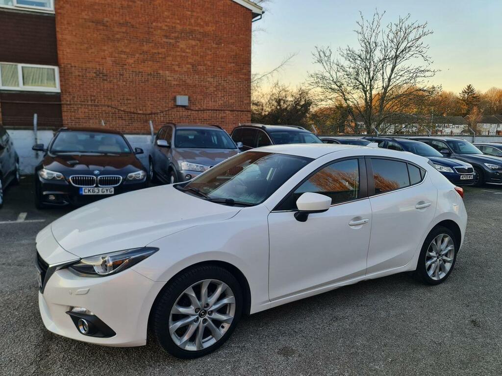 Mazda 3 2.0 Skyactiv-g Sport Nav Euro 5 Ss White #3