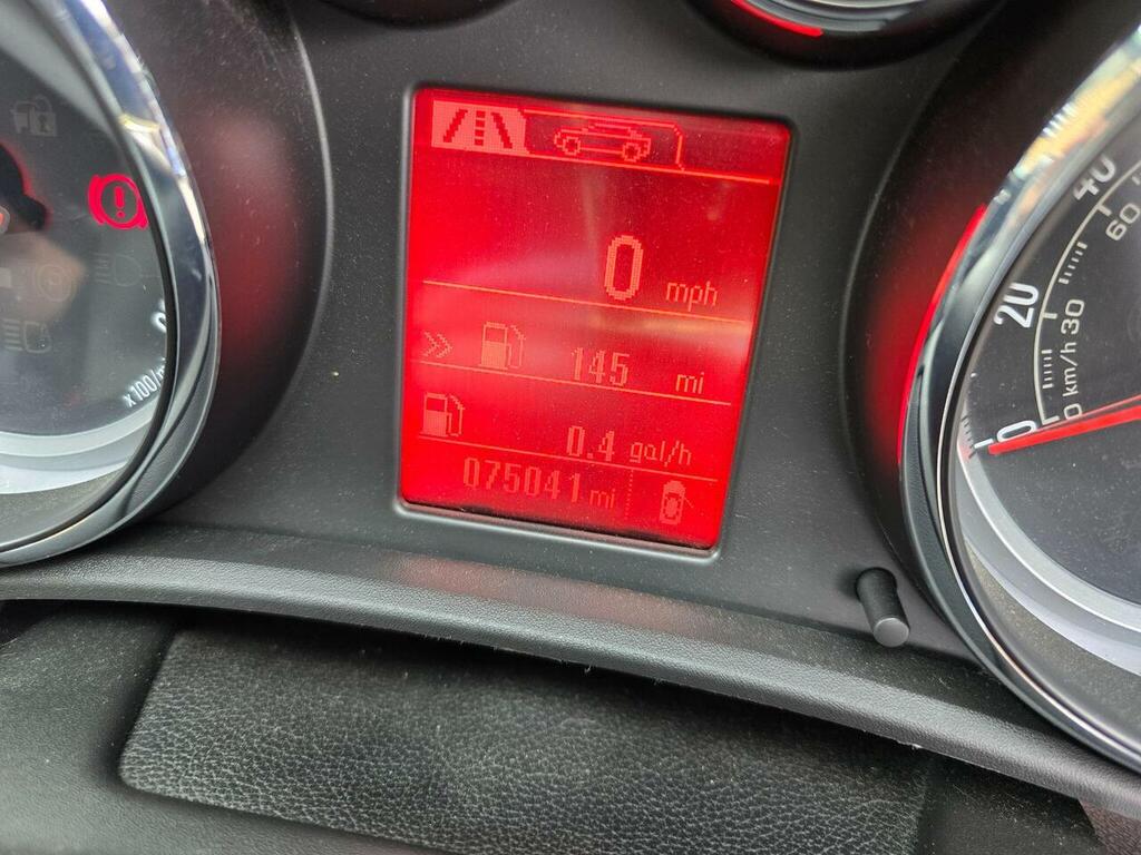 Vauxhall Astra GTC Gtc Cdti Sri U4011 Red #25